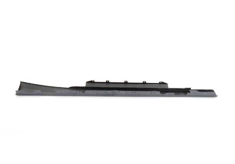 Moldura lateral izquierda imprimada OEM 51777293543 para BMW F21, F22, F23. Pieza original BMW.