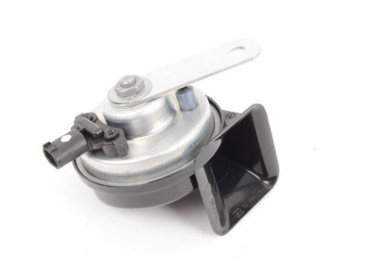 Bocina aguda OEM 61337839345 para BMW E60, E61. Recambio original BMW. Ideal para sustituir la bocina aguda dañada o averiada en tu vehículo.