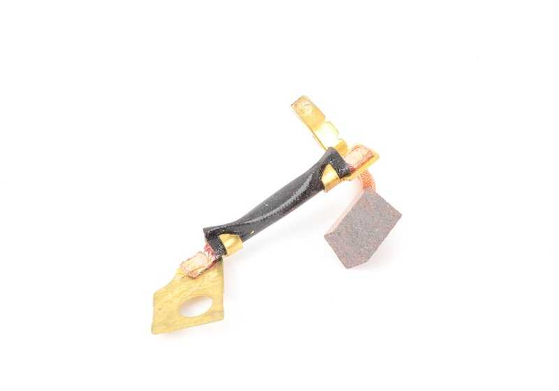 Juego de escobillas de carbón OEM 12411244684 para BMW E30, E32, E34, E36, E38, E39, E46, E53, Z3, Z4, E31, E60, E65, E66, E83, E85, E90. Repuesto original BMW.