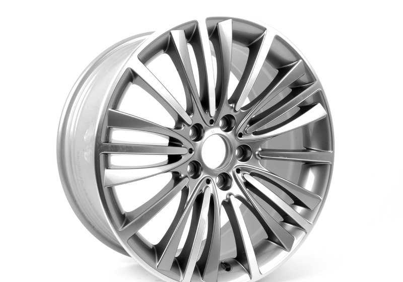 Llantas de aleación diseño W-spoke 423 OEM 36116851072 para BMW F10, F10N, F18, F18N, F06, F06N, F12, F12N, F13, F13N. Original BMW.