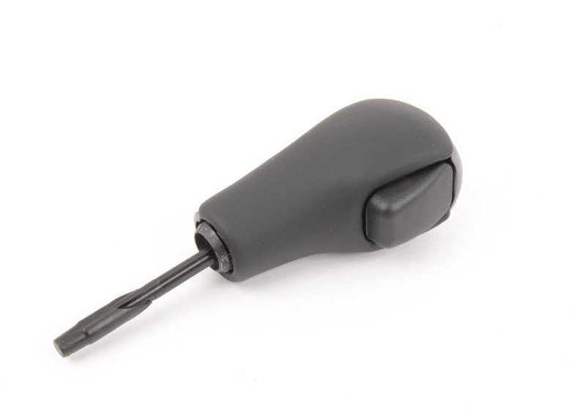 Palanca de cambios con acabado en cuero y detalle en plástico OEM 25167541799 para BMW Serie 6 (E63, E64). Original BMW