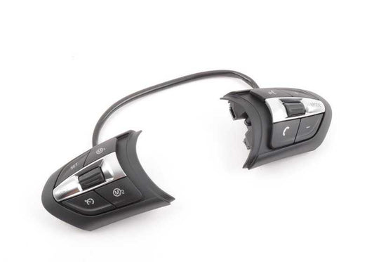 Interruptor para volante multifunción M-Sport OEM 61317849410 para BMW F87, F80, F82, F83, F10, F06, F12, F13, F85, F86. Original BMW.