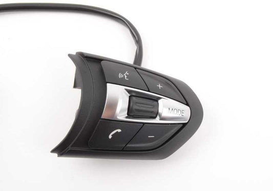 Interruptor para volante multifunción M-Sport OEM 61317849410 para BMW F87, F80, F82, F83, F10, F06, F12, F13, F85, F86. Original BMW.