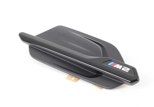Side Grace M Performance per l'ingresso dell'aria in FIN OEM 51712407180 per BMW F87 (M2) Tutti i modelli compatibili. BMW originale BMW. Finitura nera luminosa per uno stile sportivo.