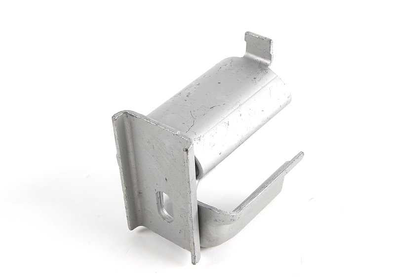 Soporte de escape OEM 18201743999 para BMW E36 (323ti) y Z3 (1.8 y 1.9). Compatible con modelos con motor M43, M44 y M52. Original BMW. Ideal para fijación de sistema de escape trasero.