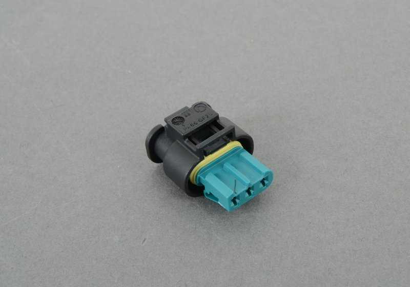Conector eléctrico universal 3 pines OEM 61136925599 para BMW {F20, F21, F40, F70, F22, F44, G87, E90N, E91N, E92, E93, F30, F31, F34, G20, G21, G28, G80, F32, F33, F36, E60N, E61N, F07, F10, F11, G60, G61, G68, G90, F06, F12, F13, F01, F02, G70, G1