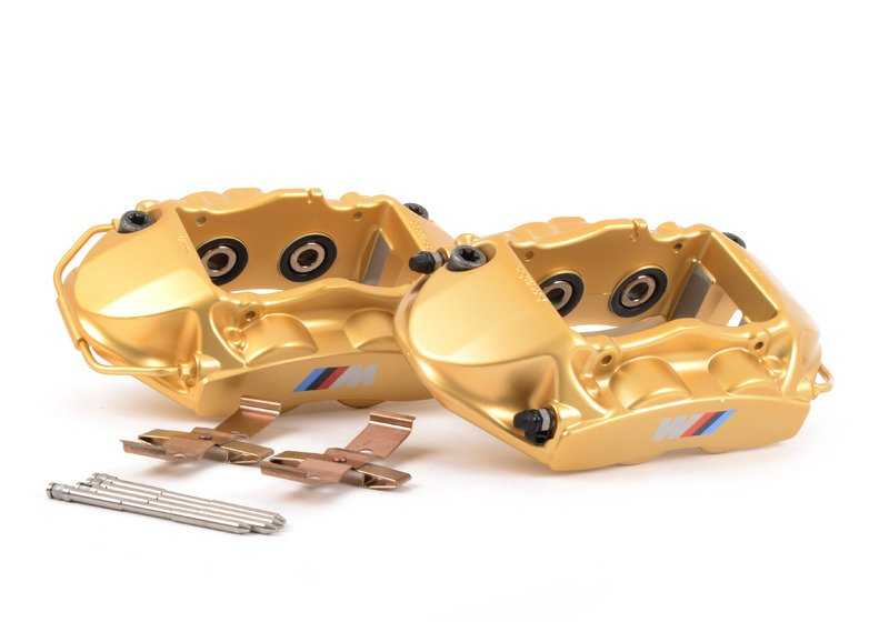 Kit de frenos carbono-cerámicos M OEM 34112358378 para BMW F80, F82, F83 (modelos M3 y M4). Mejora el rendimiento y reduce el peso. Original BMW.