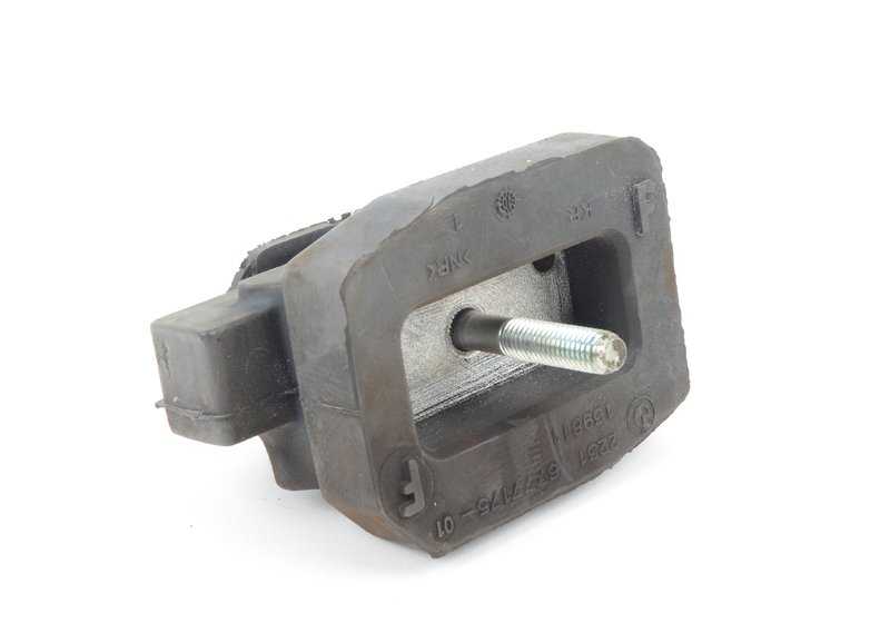 Soporte de caja de cambios OEM 22316777175 para BMW E60, E60N, E61, E61N. Original BMW.