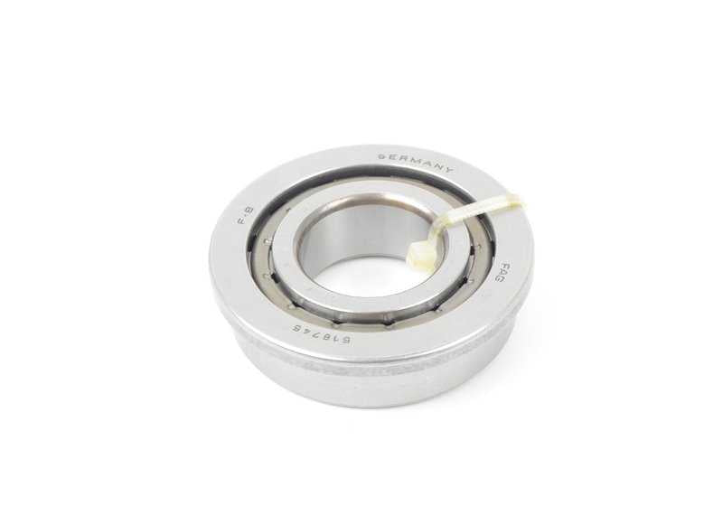 Rodamiento de rodillos OEM 23121200731 para BMW E12, E21, E30, 114, 1600, 1602, 2002. Compatible con cajas de cambio Getrag 235 y 245. Original BMW.