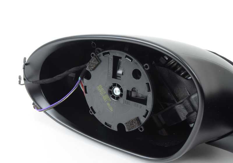 Carcasa de retrovisor izquierdo sin cristal con calefacción OEM 51167189727 para BMW E85, E86. Original BMW.