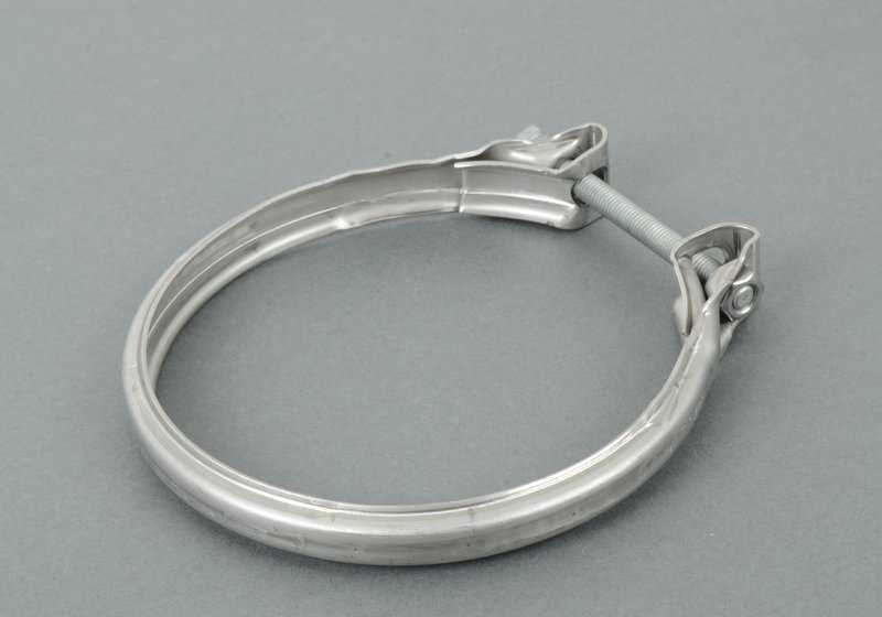 Abrazadera de escape V-Band OEM 18328612537 para BMW F20, F21, F22, F23, G42, F30, F31, F34, G20, G21, F32, F33, F36, G22, G23, G26, G30, G31, G38, G32, G11, G12, G14, G15, G16, G01, G02, G05, G18, G06, G07, G29. Original BMW.