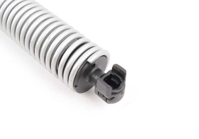 Muelle de tracción tapa del maletero izquierdo OEM 51247185904 para BMW Serie 7 F01, F02, F04 Hybrid… y más. Original BMW.