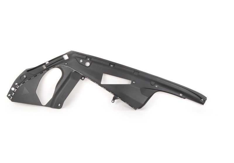 Rechte hintere Stützplatte OEM 51767211930 für BMW F06, F06N, F12, F12N, F13, F13N. Original BMW.