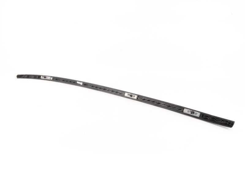 Baca de techo negro brillante derecho OEM 51137342198 para BMW F16, F86. Original BMW.