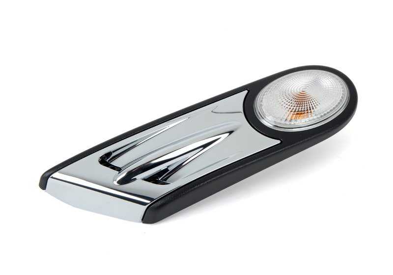 Indicador de dirección adicional derecho OEM 63137188614 para MINI R56, R56 LCI, Clubman R55, Cabrio R57... y más. Original MINI.