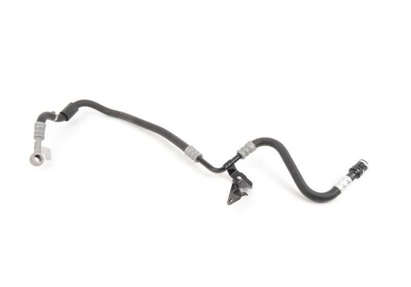 Endereço assistido pelo tubo de retorno 32416774716 para BMW E60, E61 (525i XDRIVE, 528I XDRIVE, 530I XDRIVE). Compatível com modelos de 2005 a 2009. BMW original.