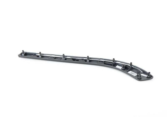 Rear left accent strip for BMW F32, F33, F82, F83 (OEM 51437389773). Original BMW.
