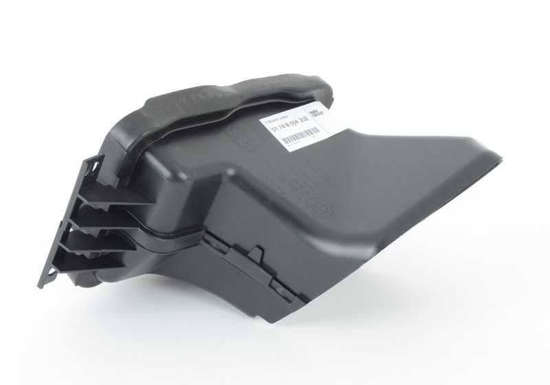 Conducto de aire derecho para radiador OEM 51748054232 para BMW Serie 3 F30, F30N, F31, F31N, F35, F35N. Repuesto original BMW.