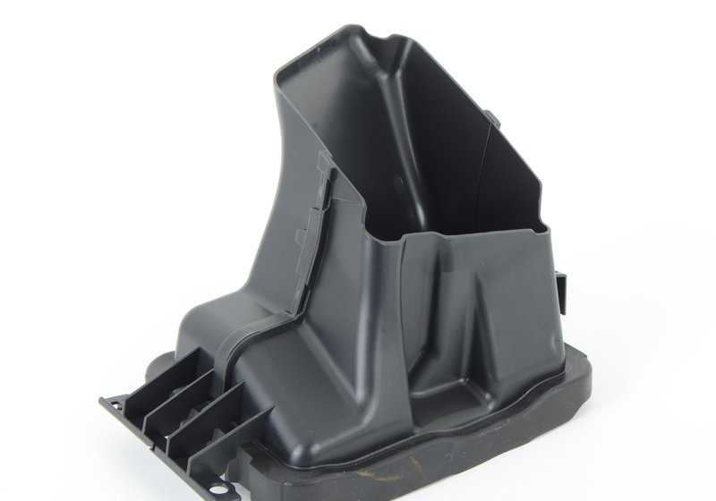 Conducto de aire derecho para radiador OEM 51748054232 para BMW Serie 3 F30, F30N, F31, F31N, F35, F35N. Repuesto original BMW.