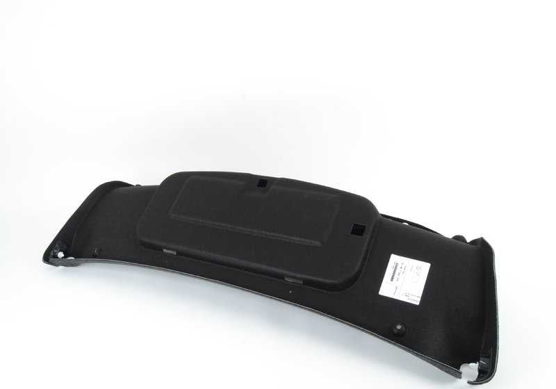 Cancellatura posteriore OEM di rivestimento interno 51497204372 per BMW F10, F18. BMW originale.