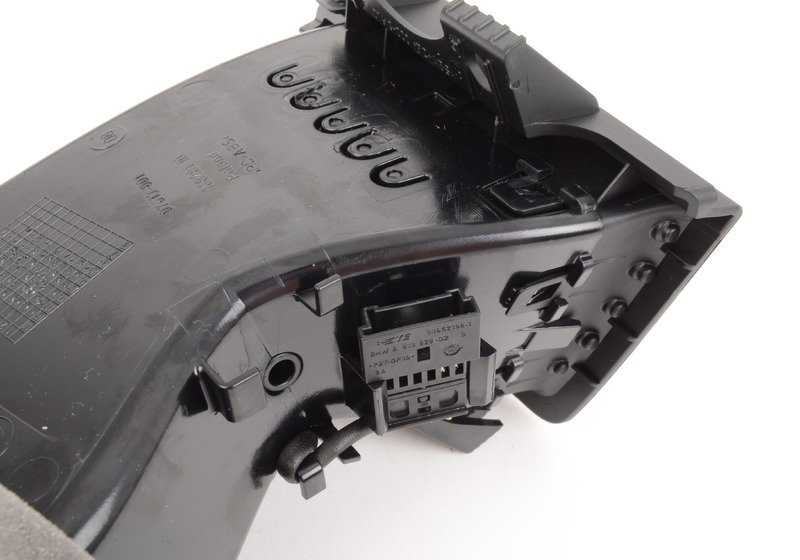 Rejilla de aireación izquierda OEM 64229166889 para BMW F10, F10N, F11, F11N, F18, F18N. Pieza original BMW.