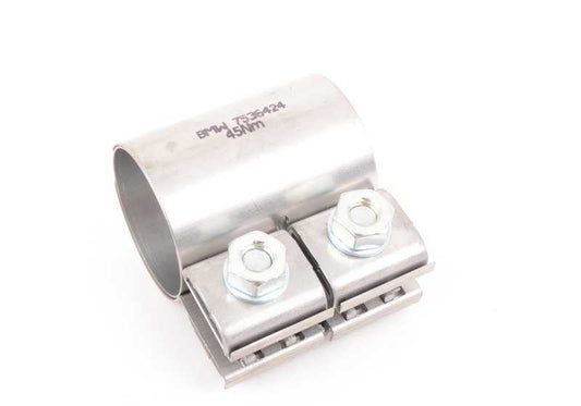 Abgashülse / OEM -Rohranschluss 18307536424 für BMW E81, E87 und Mini R55, R56, R57, R58, R59. Original BMW und Mini. Ideal zur Reparatur des Auspuffrohrs ohne Schweißnähte.