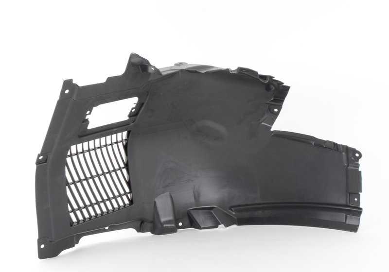 Cubierta interior del paso de rueda delantero derecho OEM 51717302378 para BMW F01, F02. Original BMW.
