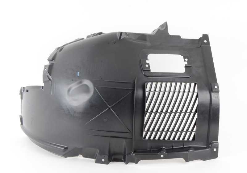 Cubierta interior del paso de rueda delantero derecho OEM 51717302378 para BMW F01, F02. Original BMW.