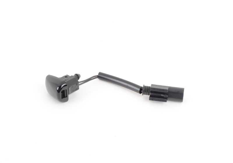 Tobera de inyección OEM 61667054446 color negro brillante para BMW Serie 6 E63 y E64 (LCI incluido). Original BMW.
