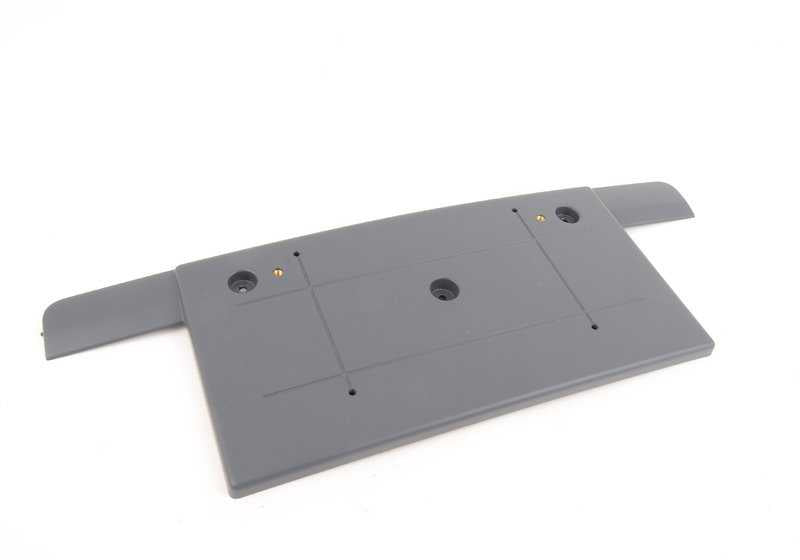 Apoyo de placa de matrícula delantero imprimado OEM 51117186262 para MINI R53 Cooper S JCW GP RE91, RE92. Original MINI.