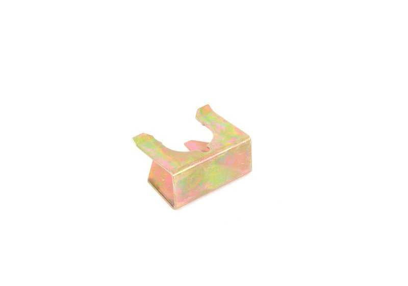 Clip de sujeción OEM 51258173603 para BMW E36. Original BMW. Ideal para fijaciones en capota o cubiertas, fácil de buscar como "clip capota BMW E36".