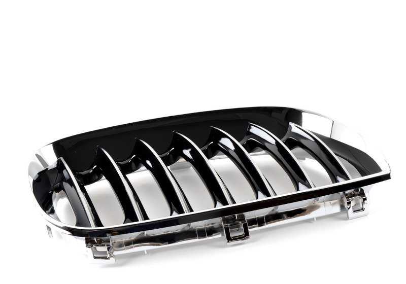 Front right decorative grille for BMW X3 E83, E83N (OEM 51133414904). Original BMW