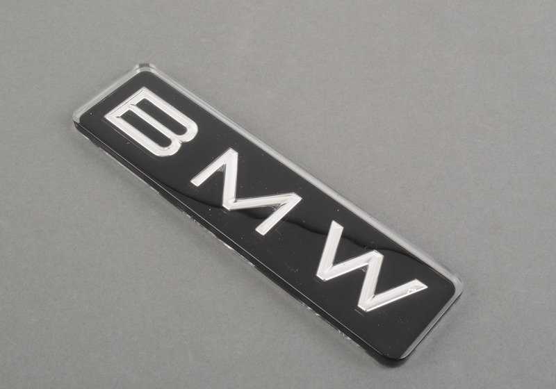 Emblema "BMW" OEM 46541239455 para motos BMW R45, R65, R80, R100, GS, RT, RS, S… y más. Original BMW Motorrad.