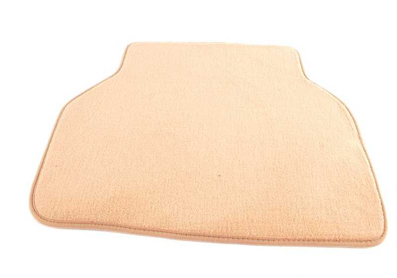 Alfombrillas delanteras y traseras beige arena OEM 51478204022 para BMW Serie 5 E39 (Berlina y Touring). Original BMW.