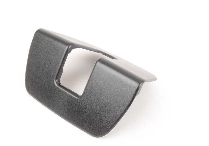 Tapa cubre cierre OEM 52207119423 para BMW E81, E87, E87N, E91, E91N, F25, F26. Pieza original BMW.