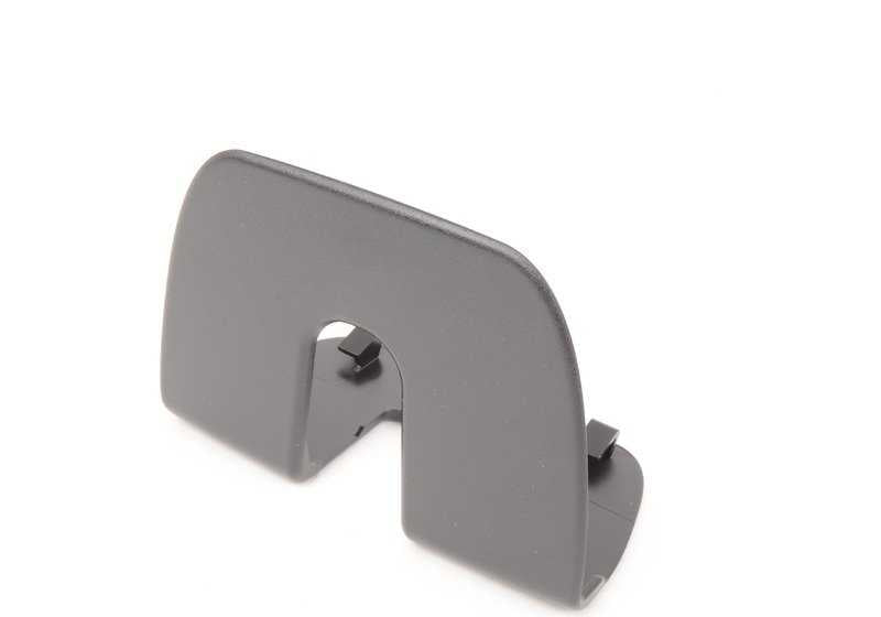 Tapa cubre cierre OEM 52207119423 para BMW E81, E87, E87N, E91, E91N, F25, F26. Pieza original BMW.