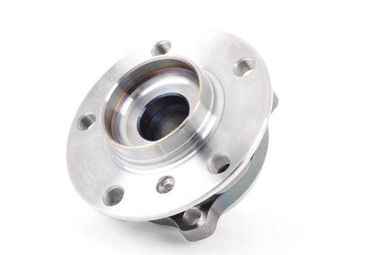 Mazo de rueda con rodamiento delantero OEM 31206868480 para BMW F07, F10, F11, F06, F12, F13, F01, F02. Original BMW.