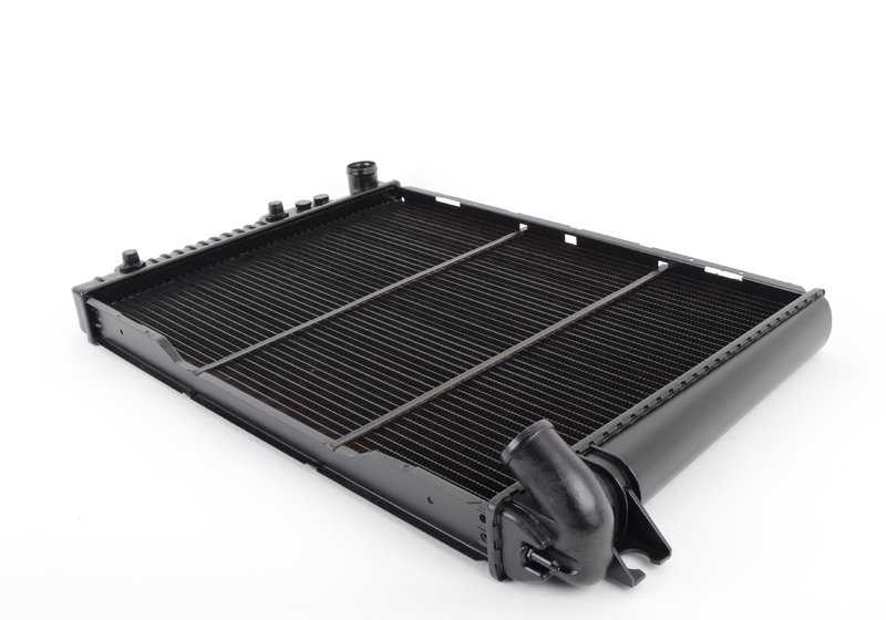 Radiador de agua con enfriador de aceite de transmisión para BMW Serie 7 E23 (OEM 17111153064). Original BMW.