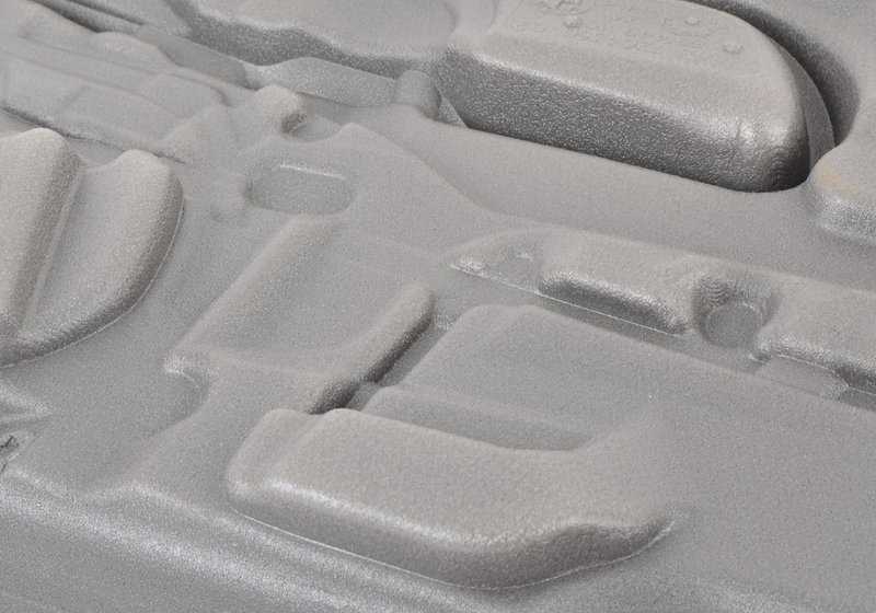 Akustischer Isolator rechte Haustür OEM 51487204350 für BMW E90, E90N, E91, E91N. Original BMW.