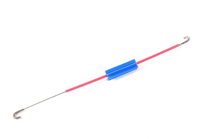 Cable de apertura puerta izquierda OEM 51218148619 para BMW Serie 5 E34. Original BMW.