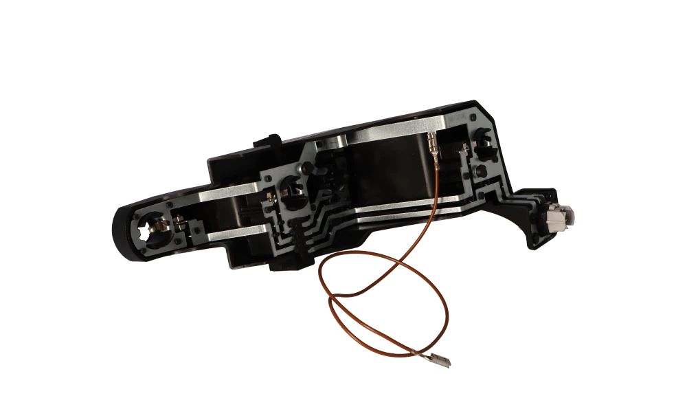 Portalámparas izquierdo para indicador de dirección OEM 63217361881 para BMW Serie 5 E60, E61. Original BMW.