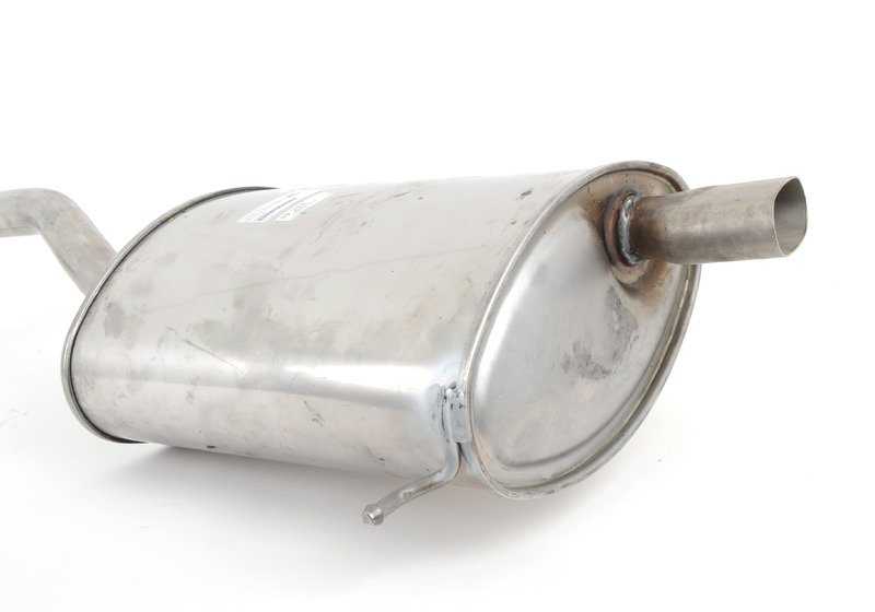 Silenciador trasero para BMW E46, E70, E53 (OEM 18101433388). Original BMW