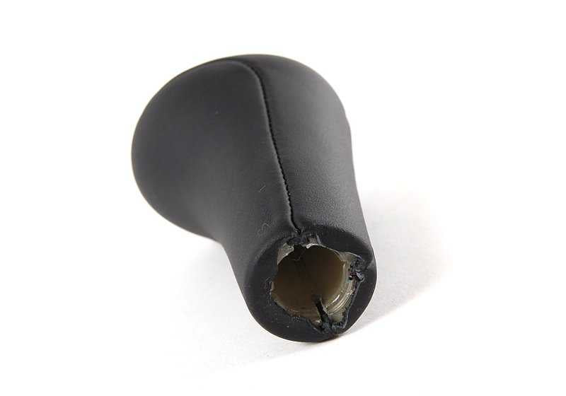 Leather Gear Shift Knob for BMW E46, E39 (OEM 25111434717). Original BMW