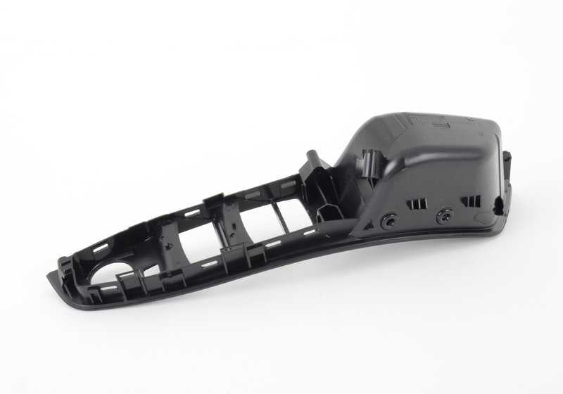 Manilla interior puerta izquierda negra OEM 51417225865 para BMW F10, F10N, F11, F11N, F18N. Original BMW.