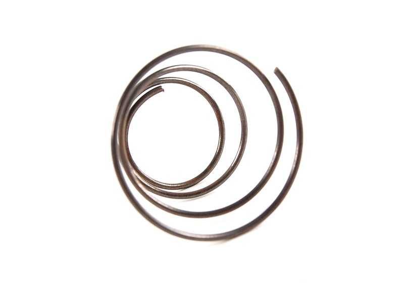 Muelle cónico ventana OEM 51321870460 para BMW E21, E12, E24, E23. Parte del mecanismo de elevalunas delantero y trasero. Original BMW.