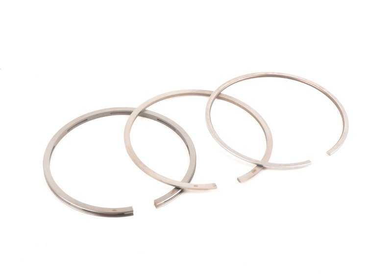 Game of piston segments OEM 11251259853 for BMW R50. Original BMW.
