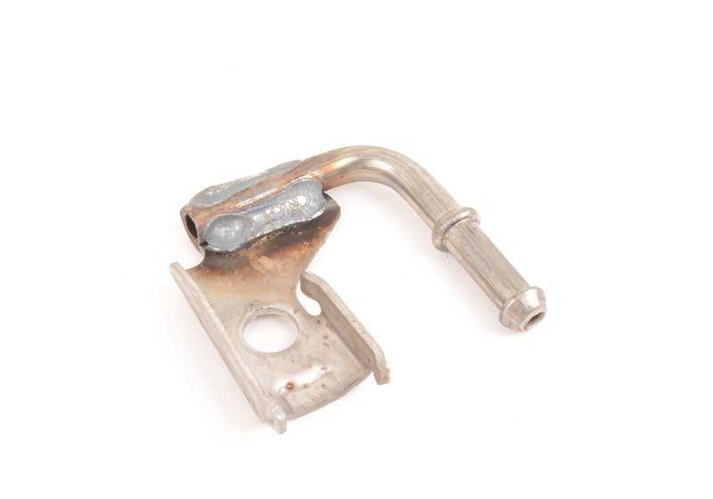 Soporte trasero silenciador izquierdo OEM 18207841080 para BMW E90, E90N, E92, E92N, E93, E93N. Original BMW.