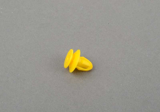 Gelber Clip für BMW E88, Serie 2 F23, F23N, Serie 3 E93, E93N, Serie 4 F33, F82N, G23, Serie 6 F12, Serie 8 F91, G14, Mini F57 (OEM 07146955627). Original BMW