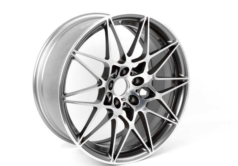 Alloy tire M double radio 666m OEM 36112287500 for BMW F80, F82, F83. Original BMW.