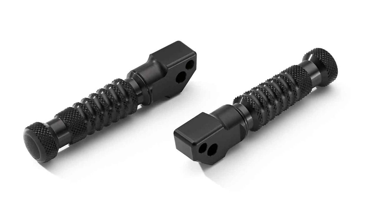 Sistema de reposapiés trasero HP negro OEM 77252452955 para motos BMW R nineT, R nineT Pure, R nineT Scrambler, R nineT Racer, R nineT Urban G/S, S 1000 R. Original BMW Motorrad.